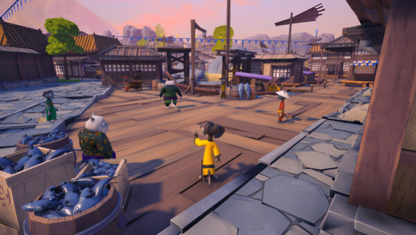 Игра Samurai Academy: Paws of Fury, скриншот