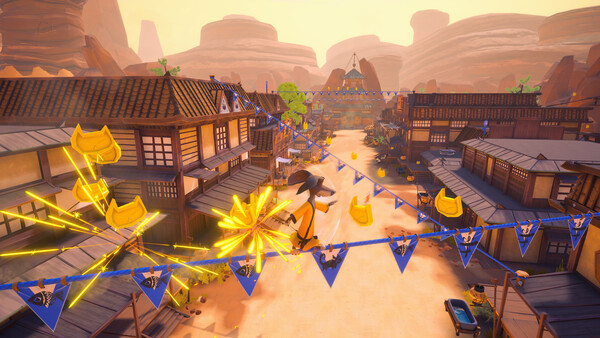 Игра Samurai Academy: Paws of Fury, скриншот