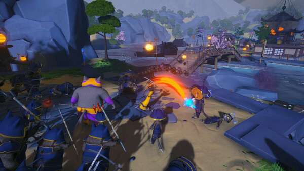 Игра Samurai Academy: Paws of Fury, скриншот