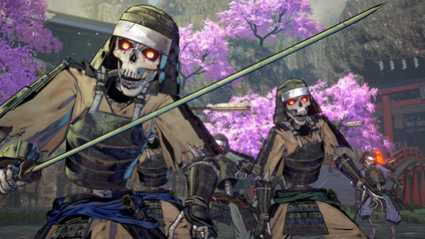 Игра SAMURAI MAIDEN, скриншот