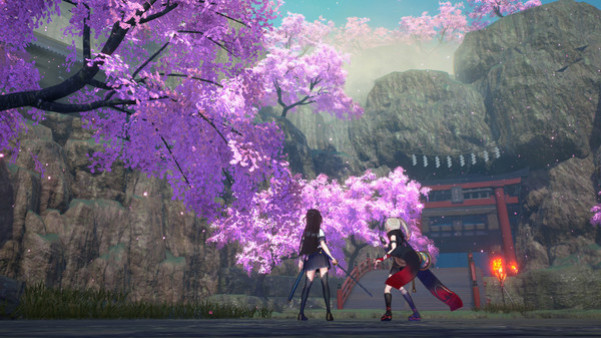 Игра SAMURAI MAIDEN, скриншот