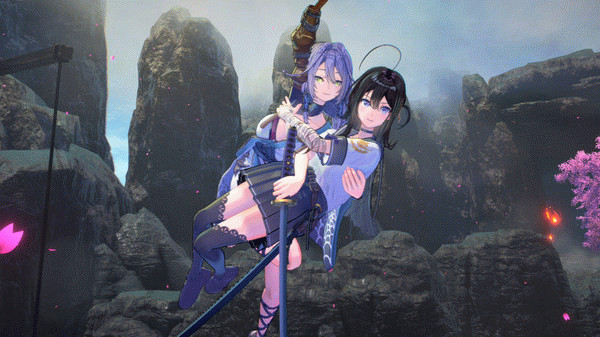 Игра SAMURAI MAIDEN, скриншот