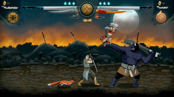 Игра Samurai Riot, скриншот
