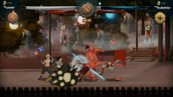 Игра Samurai Riot, скриншот