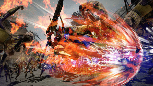 Игра SAMURAI WARRIORS 4-II, скриншот