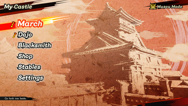 Игра SAMURAI WARRIORS 5, скриншот