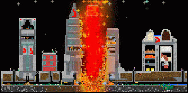 Игра Sandboxels, скриншот