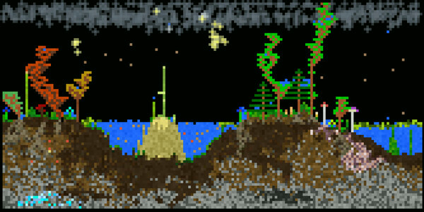 Игра Sandboxels, скриншот