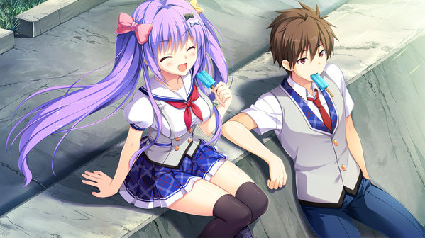 Игра Sankaku Renai: Love Triangle Trouble, скриншот
