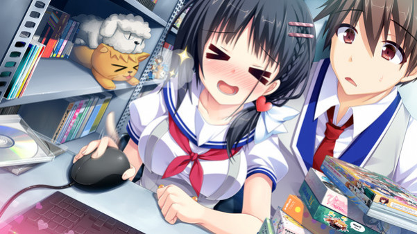 Игра Sankaku Renai: Love Triangle Trouble, скриншот