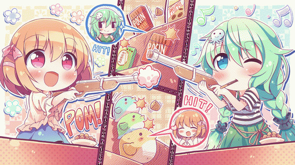Игра Sankaku Renai: Love Triangle Trouble, скриншот
