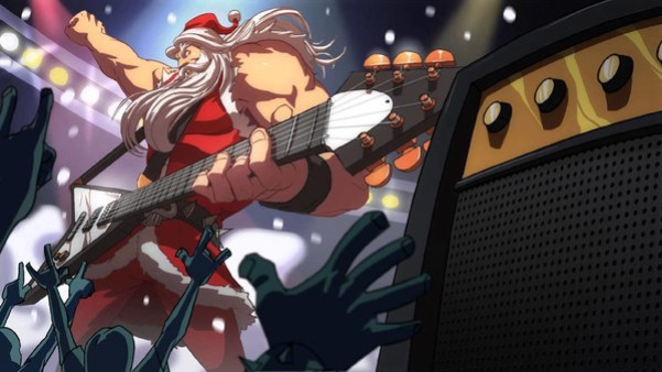 Игра Santa Rockstar OST, скриншот