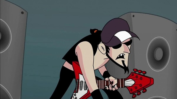 Игра Santa Rockstar, скриншот