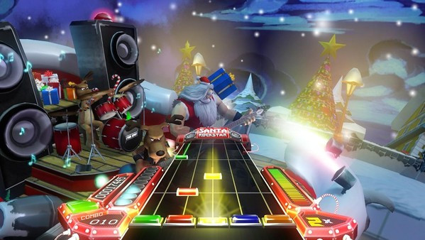 Игра Santa Rockstar, скриншот