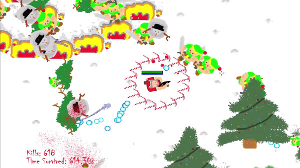 Игра Santa's Last Stand, скриншот