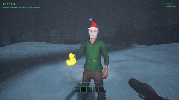 Игра SANTA, скриншот