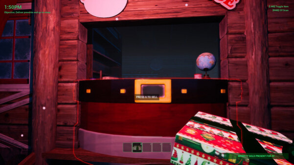 Игра SANTA, скриншот
