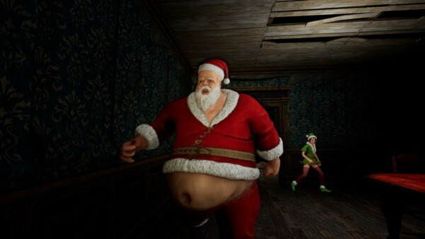 Игра Santas Basement, скриншот