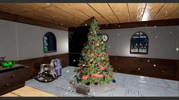 Игра Santas Christmas Escape VR, скриншот