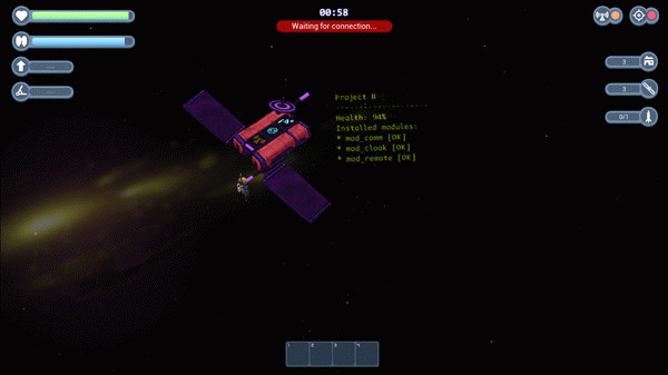 Игра Satellite Repairman, скриншот