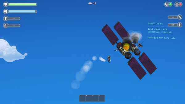 Игра Satellite Repairman, скриншот