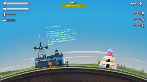 Игра Satellite Repairman, скриншот