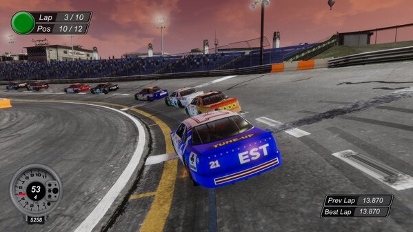 Игра Saturday Night Racing, скриншот