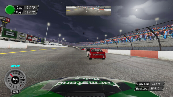 Игра Saturday Night Racing, скриншот