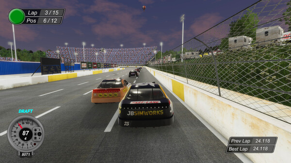 Игра Saturday Night Racing, скриншот