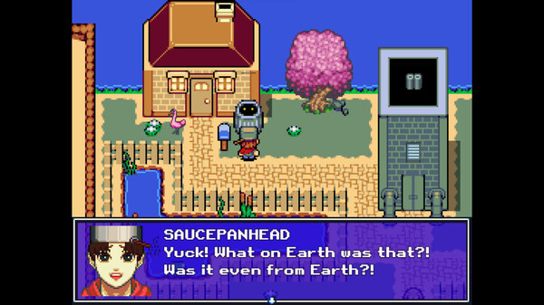 Игра Saucepanhead I - Pangalactic Panic, скриншот