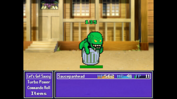 Игра Saucepanhead I - Pangalactic Panic, скриншот