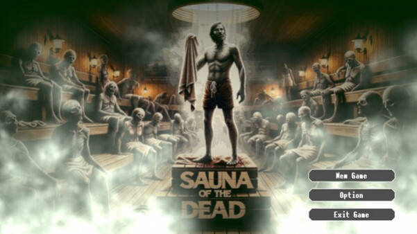 Игра Sauna of the DEAD, скриншот