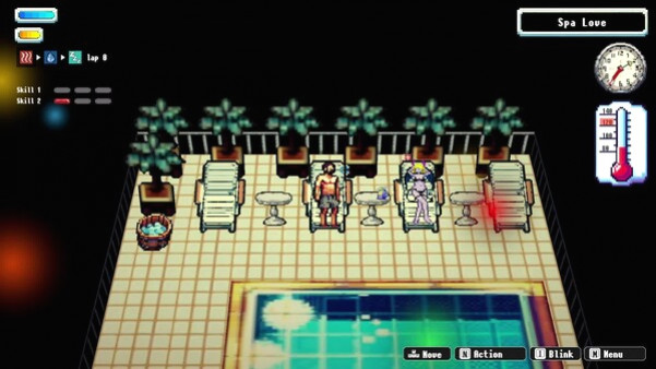 Игра Sauna of the DEAD, скриншот
