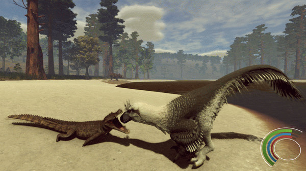 Игра Saurian, скриншот