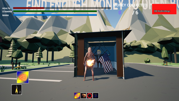 Игра Save Daddy Trump, скриншот