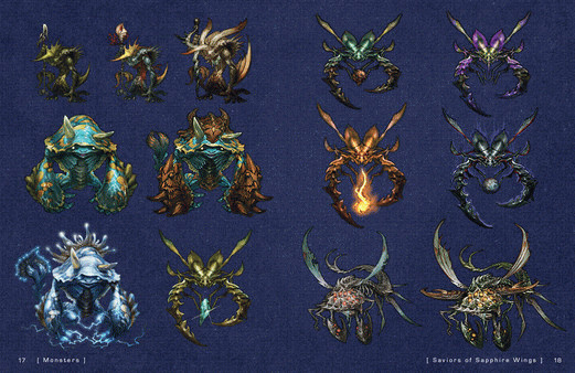 Игра Saviors of Sapphire Wings / Stranger of Sword City Revisited - "Journey from Savior to Stranger" Art Book, скриншот