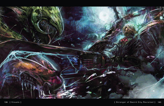 Игра Saviors of Sapphire Wings / Stranger of Sword City Revisited - "Journey from Savior to Stranger" Art Book, скриншот