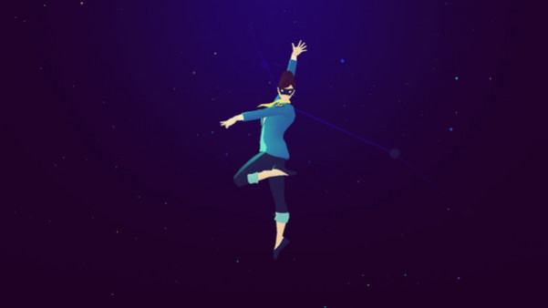 Игра Sayonara Wild Hearts, скриншот