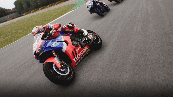 Игра SBK22, скриншот
