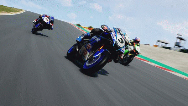 Игра SBK22, скриншот