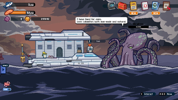 Игра Scale the Depths, скриншот