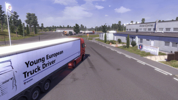 Игра Scania Truck Driving Simulator, скриншот