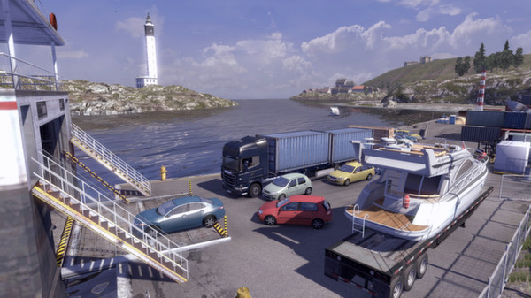 Игра Scania Truck Driving Simulator, скриншот
