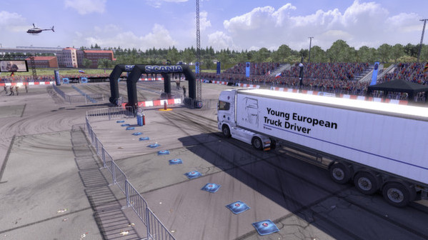 Игра Scania Truck Driving Simulator, скриншот