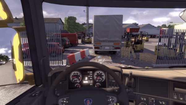 Игра Scania Truck Driving Simulator, скриншот