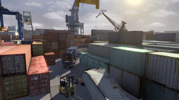 Игра Scania Truck Driving Simulator, скриншот