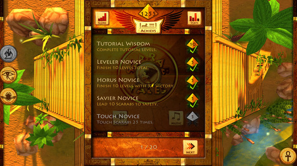Игра Scarab Tales, скриншот