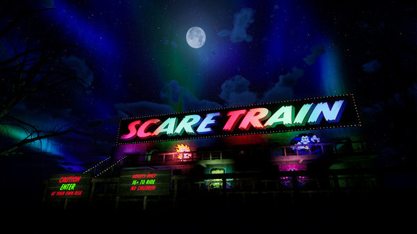 Игра Scare Train VR, скриншот