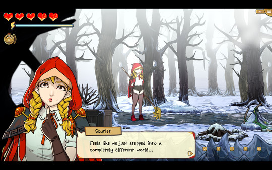 Игра Scarlet Hood and the Wicked Wood - Artbook, скриншот