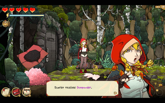 Игра Scarlet Hood and the Wicked Wood - Artbook, скриншот